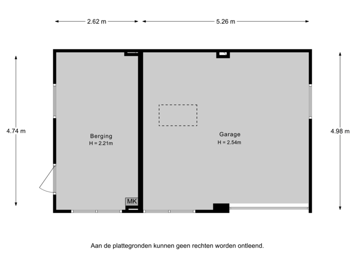 Berging Begane grond