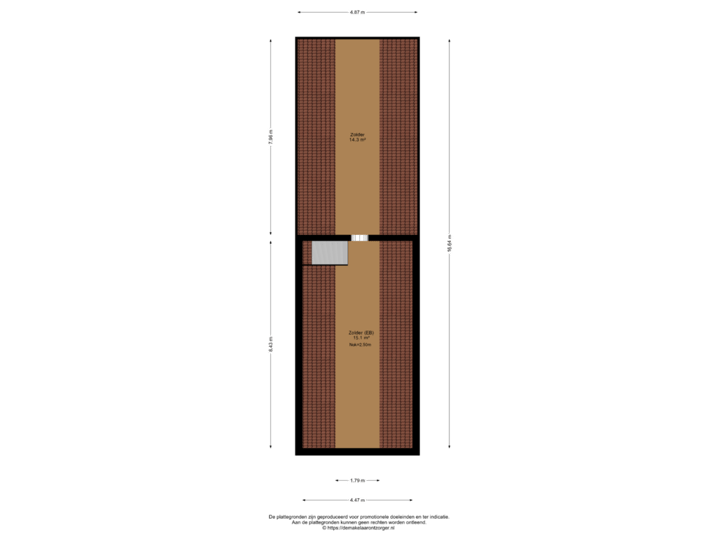 1e Verdieping Schuur