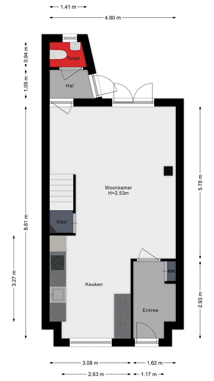 Foto 33 van Woelmuisstraat 4