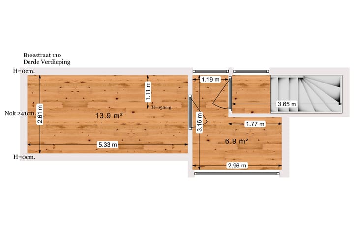 Photo 13 of Dwars Koornbrugsteeg 7-A