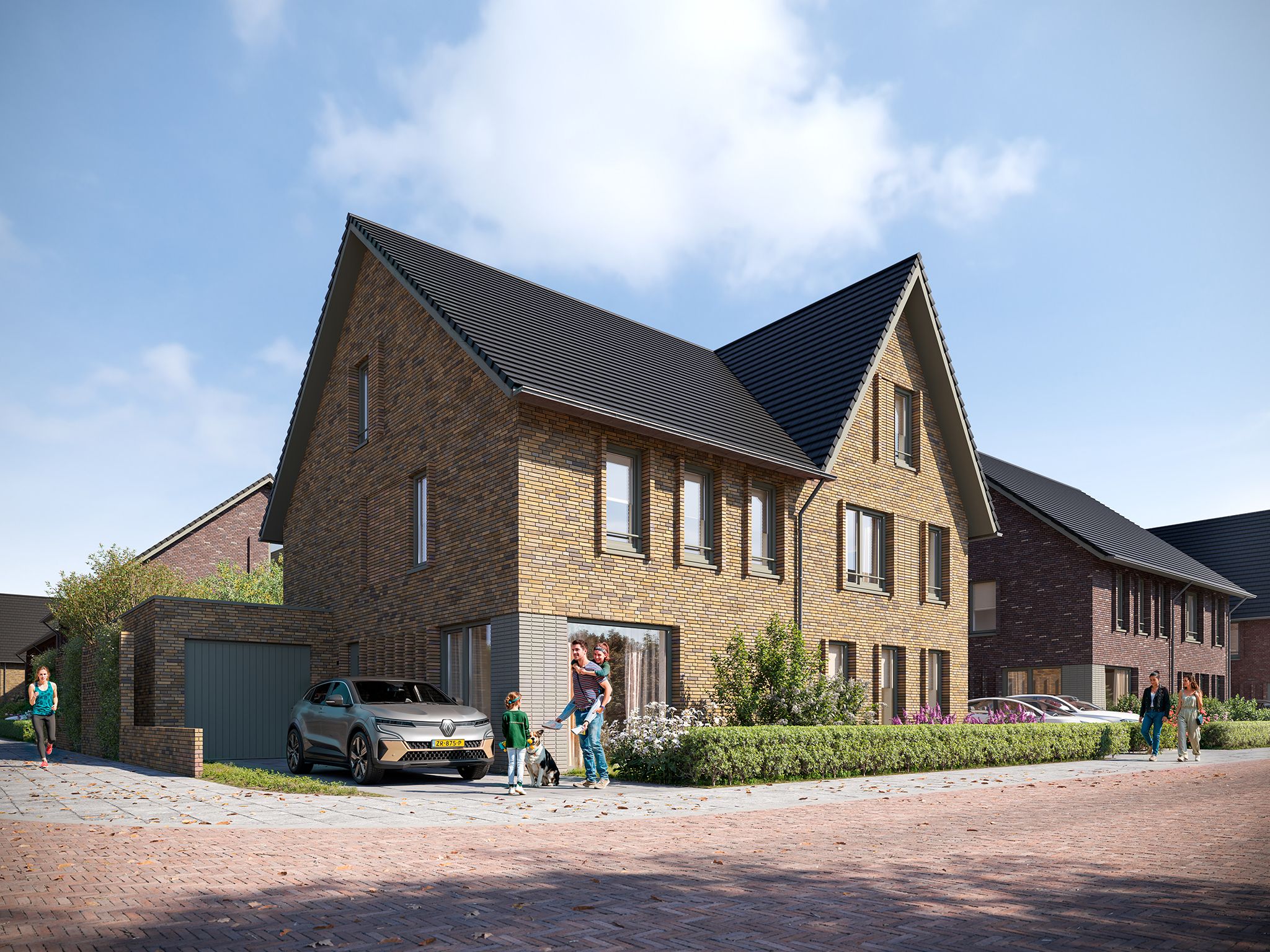 Twee onder een kapwoning fase II (Bouwnr. 76)  false