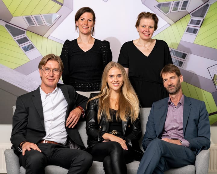 Een promotiefoto voor op kantoor