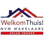 Welkom Thuis! NVM makelaars - Arjan Dekker Logo