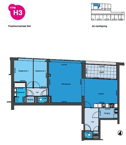 Foto 25 van Posthoornstraat 304