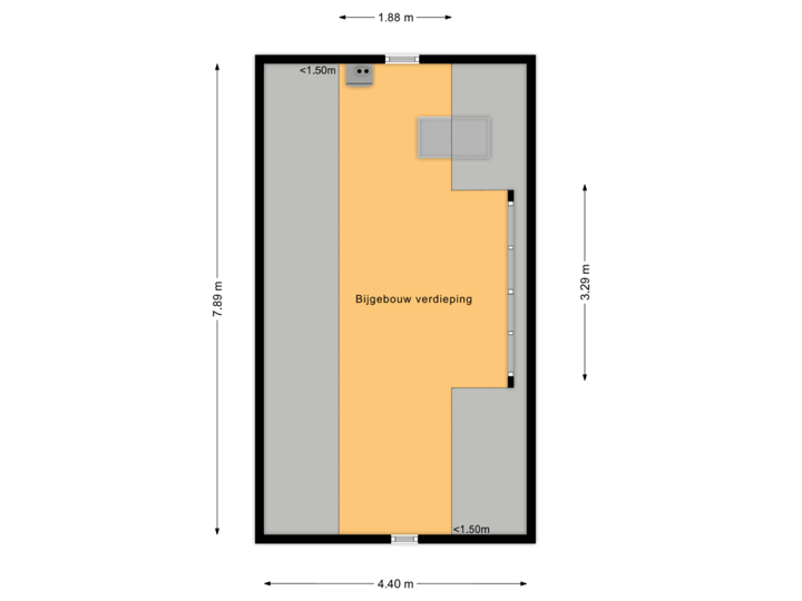 Bijgebouw verdieping