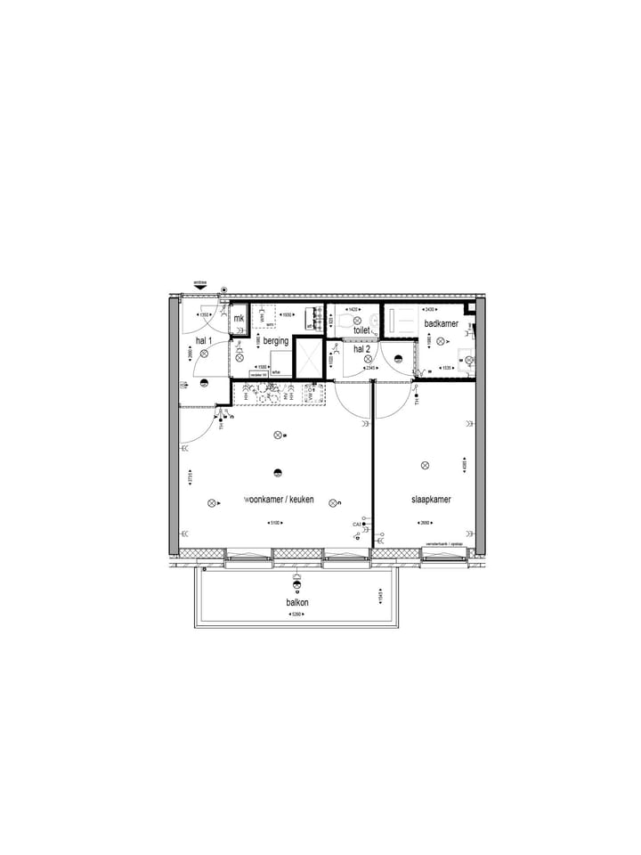 Foto 3 van 2-kamerappartement met balkon (Bouwnr. 215)