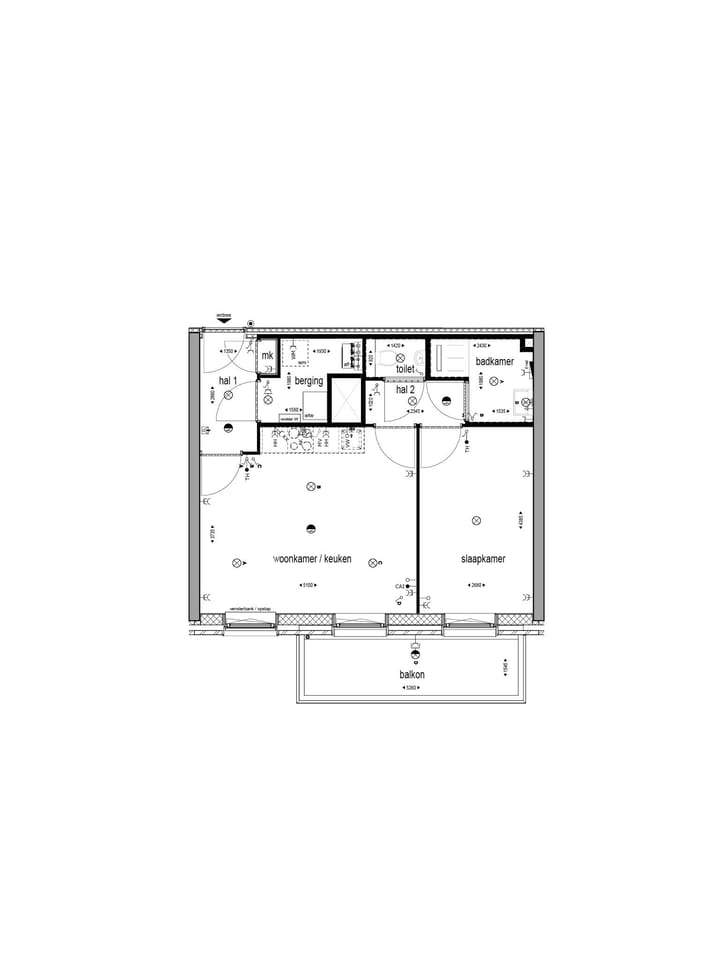 Foto 3 van 2-kamerappartement met balkon (Bouwnr. 241)