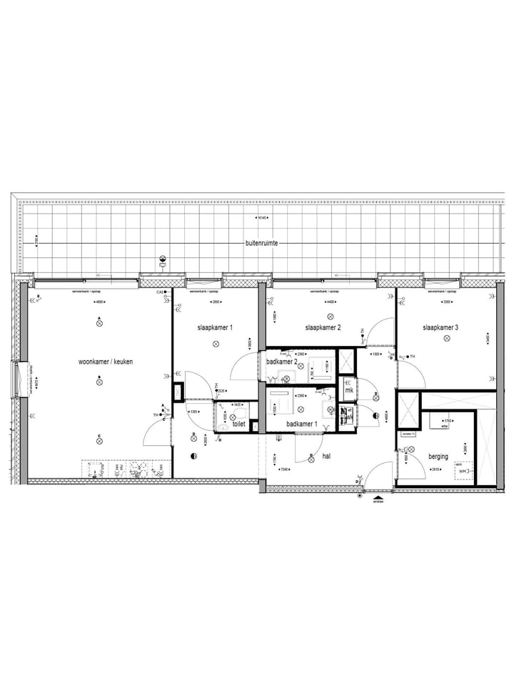 Photo 3 of 3/4-kamerappartement met dakterras (Bouwnr. 263)