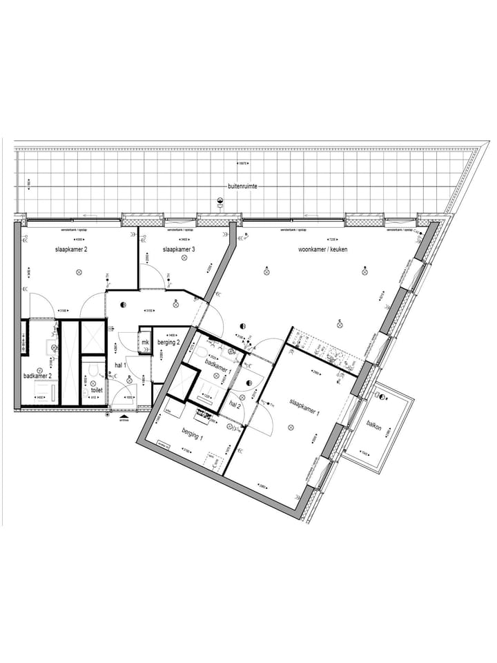 Foto 3 van 3/4-kamerappartement met dakterras (Bouwnr. 264)