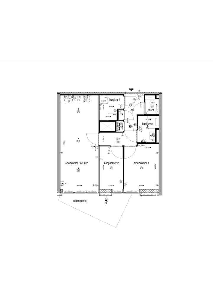 Foto 3 van 3-kamerappartement met balkon (Bouwnr. 208)