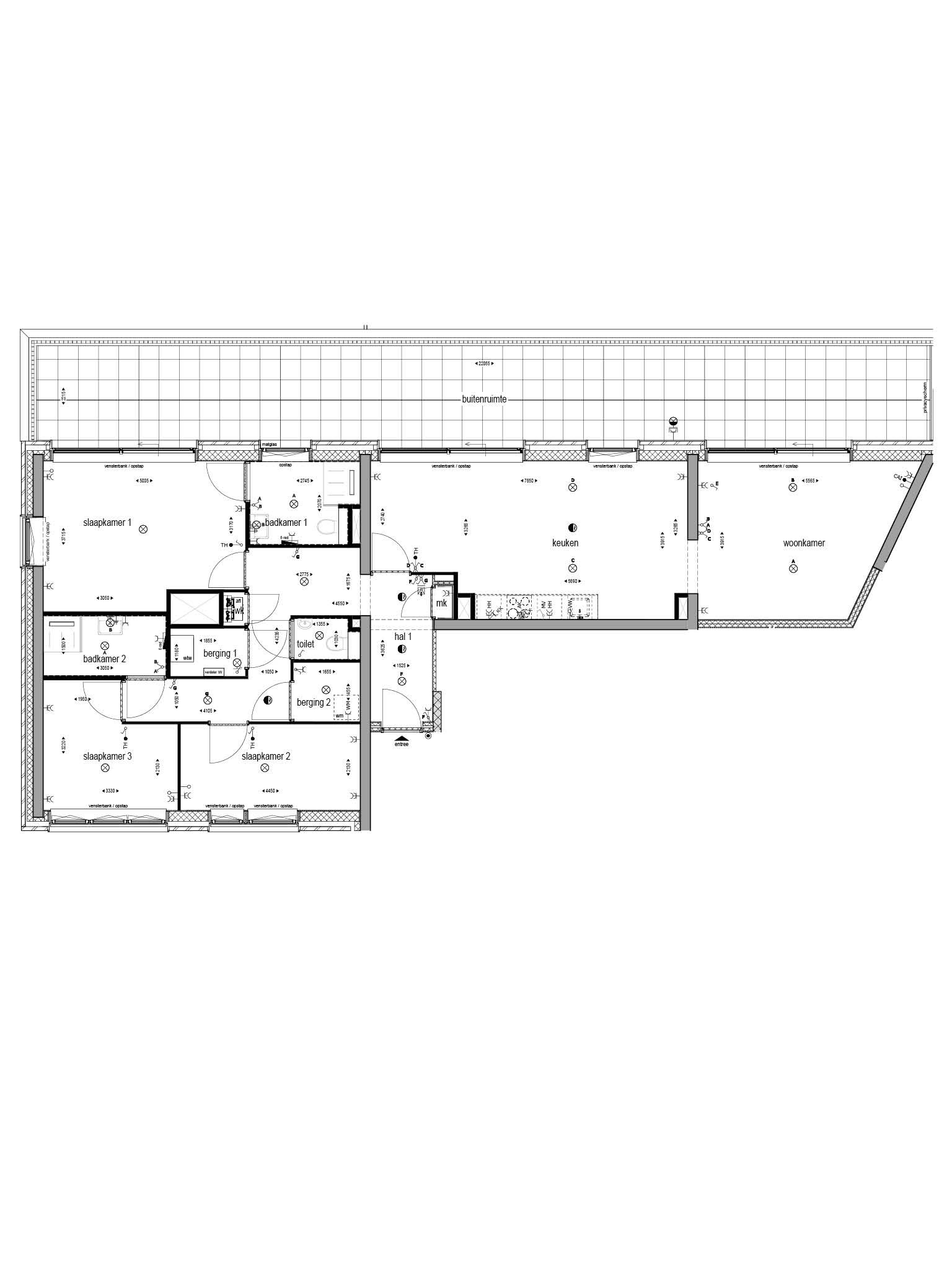 Foto 3 van 3/4-kamerappartement met dakterras (Bouwnr. 275)