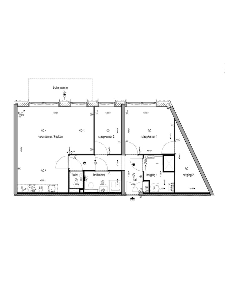 Foto 3 van 3/4-kamerappartement met tuinzicht (Bouwnr. 207)