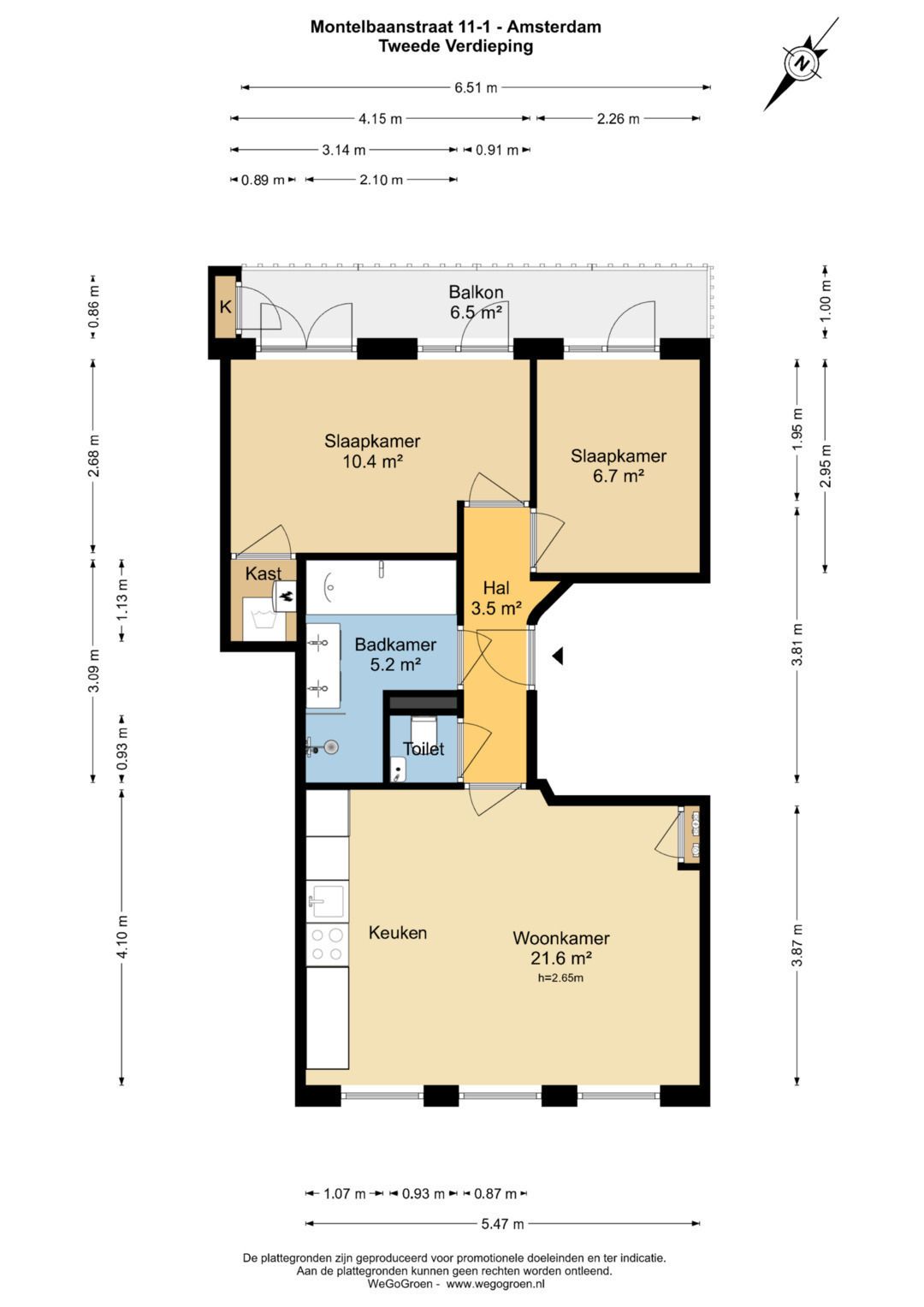 Photo 27 of Montelbaanstraat 11-1