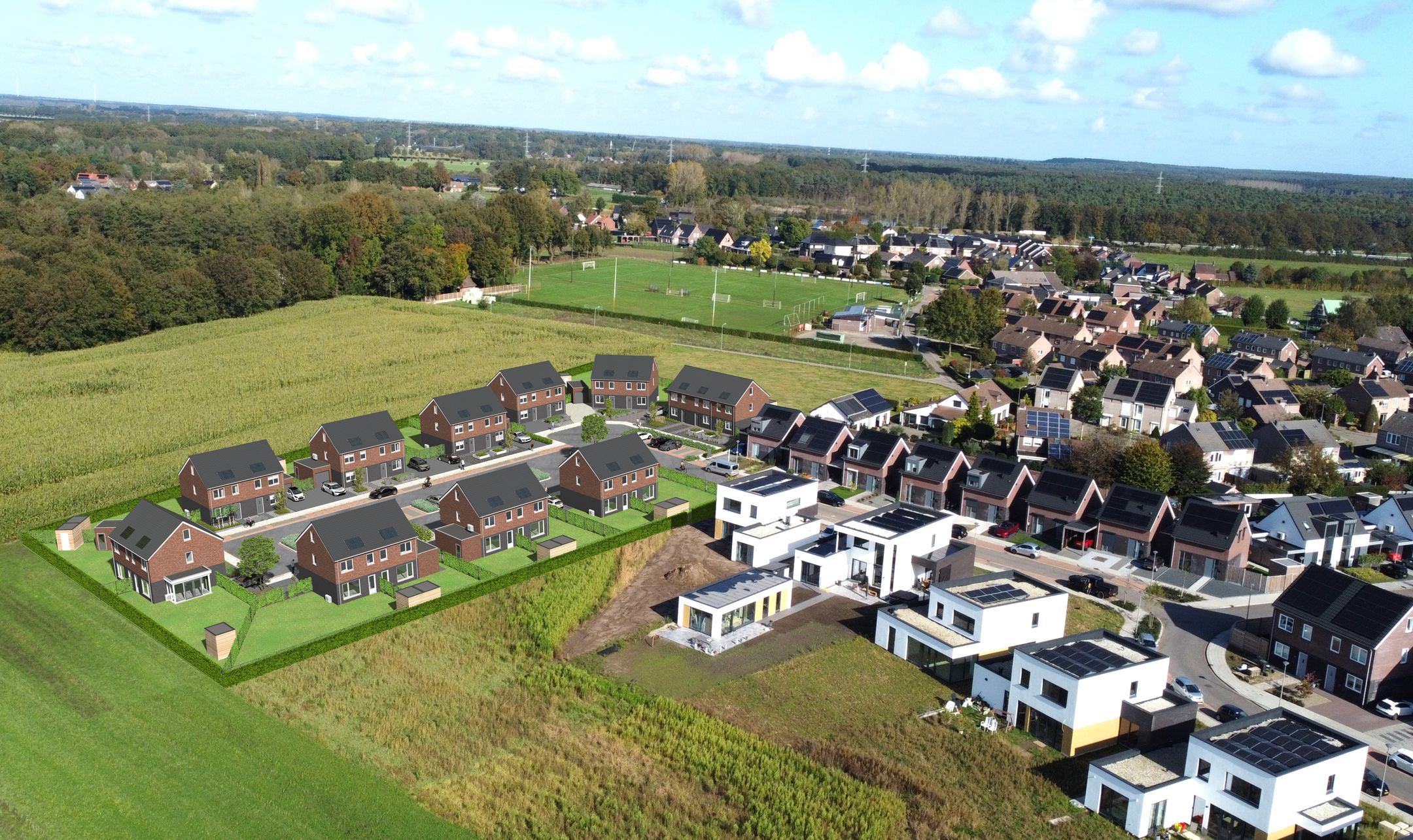 Foto 3 van Halfvrijstaande woningen (Bouwnr. 49)