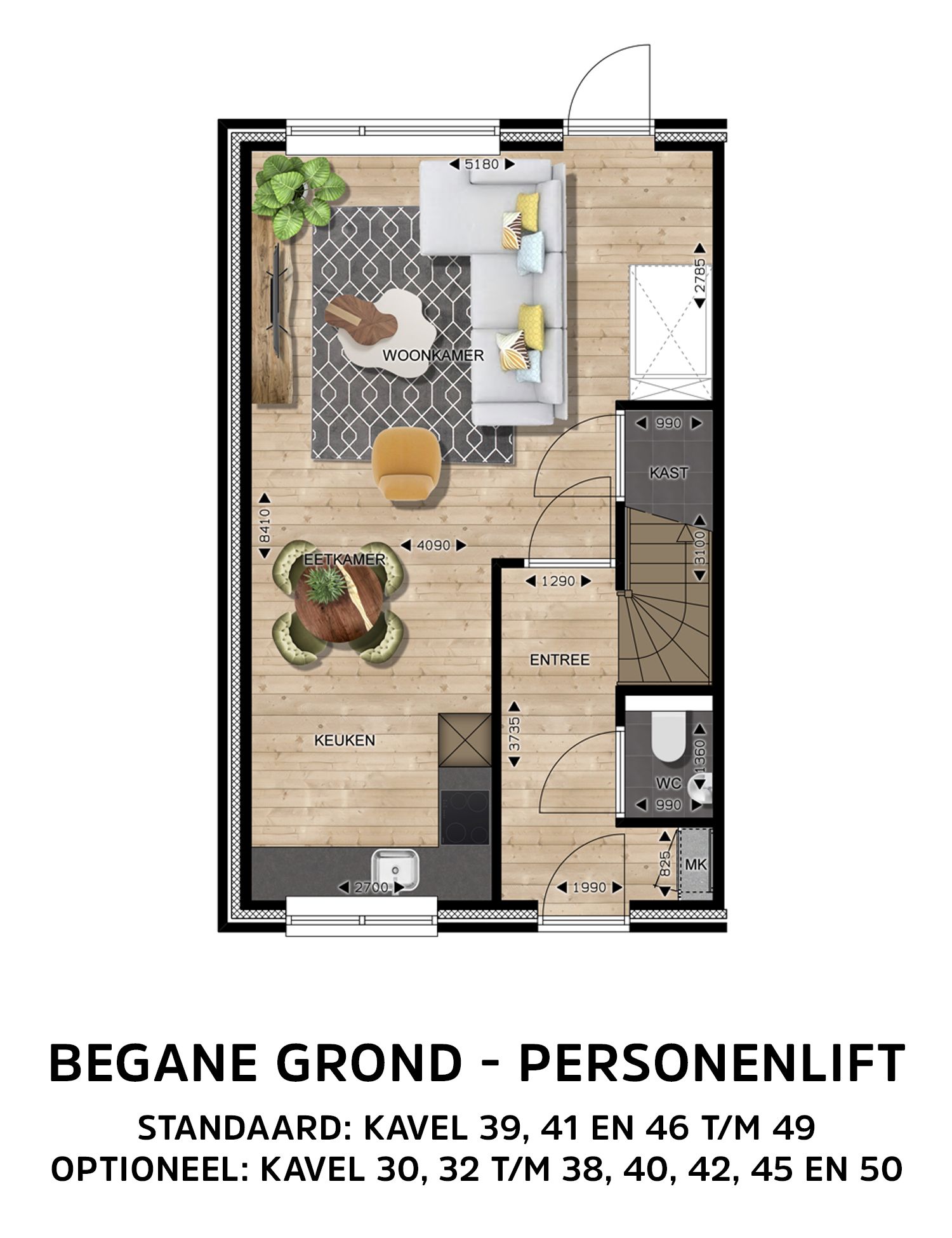 Foto 9 van Halfvrijstaande woningen (Bouwnr. 49)