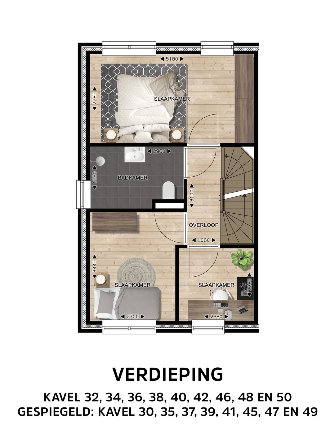 Foto 11 van Halfvrijstaande woningen (Bouwnr. 49)
