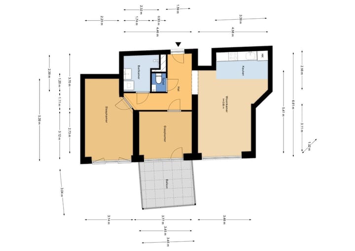 Foto 16 van Van de Spiegelstraat 19-J