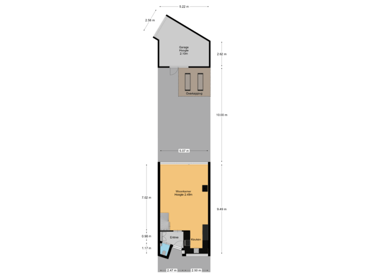 Begane grond perceel
