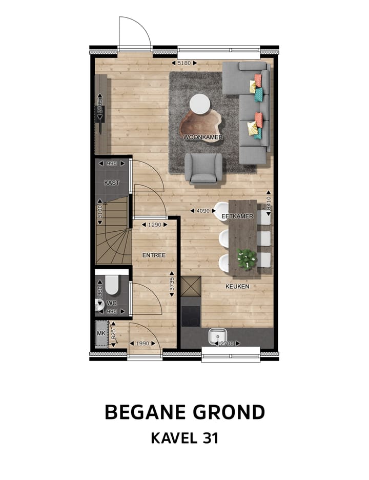 Photo 10 of Tussenwoning (Bouwnr. 31)