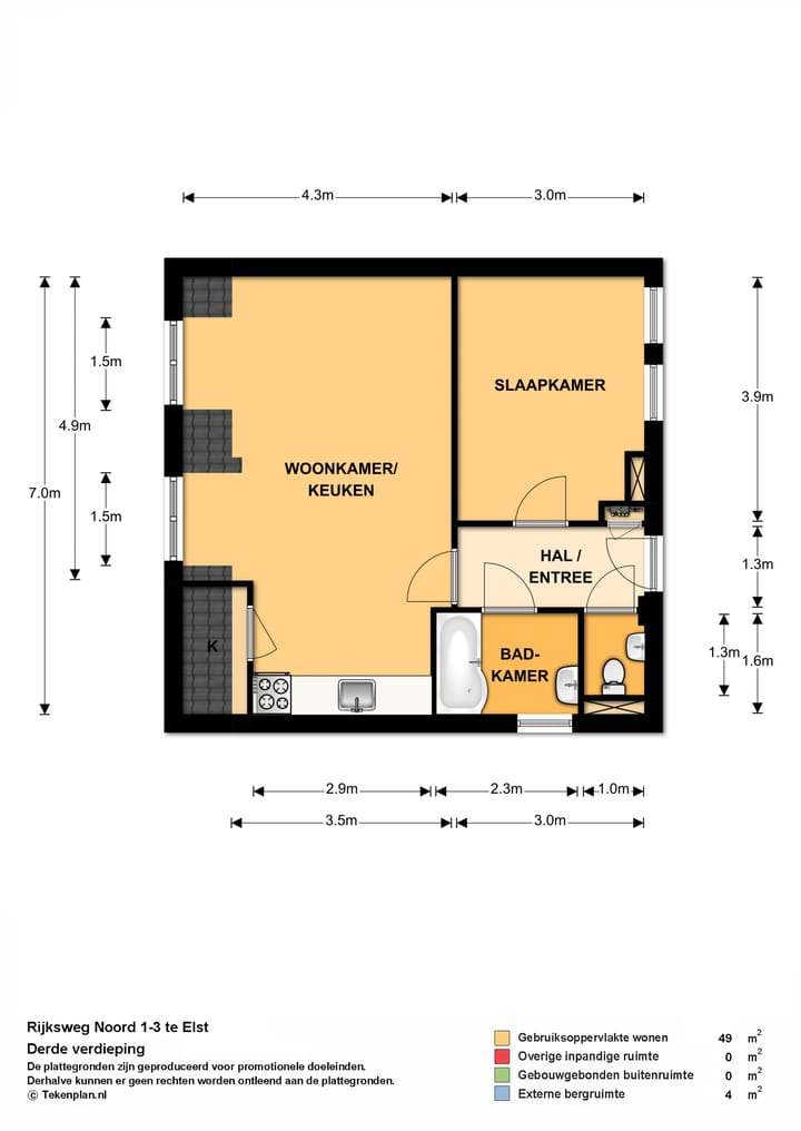 Foto 25 van Rijksweg-Noord 1-3EV
