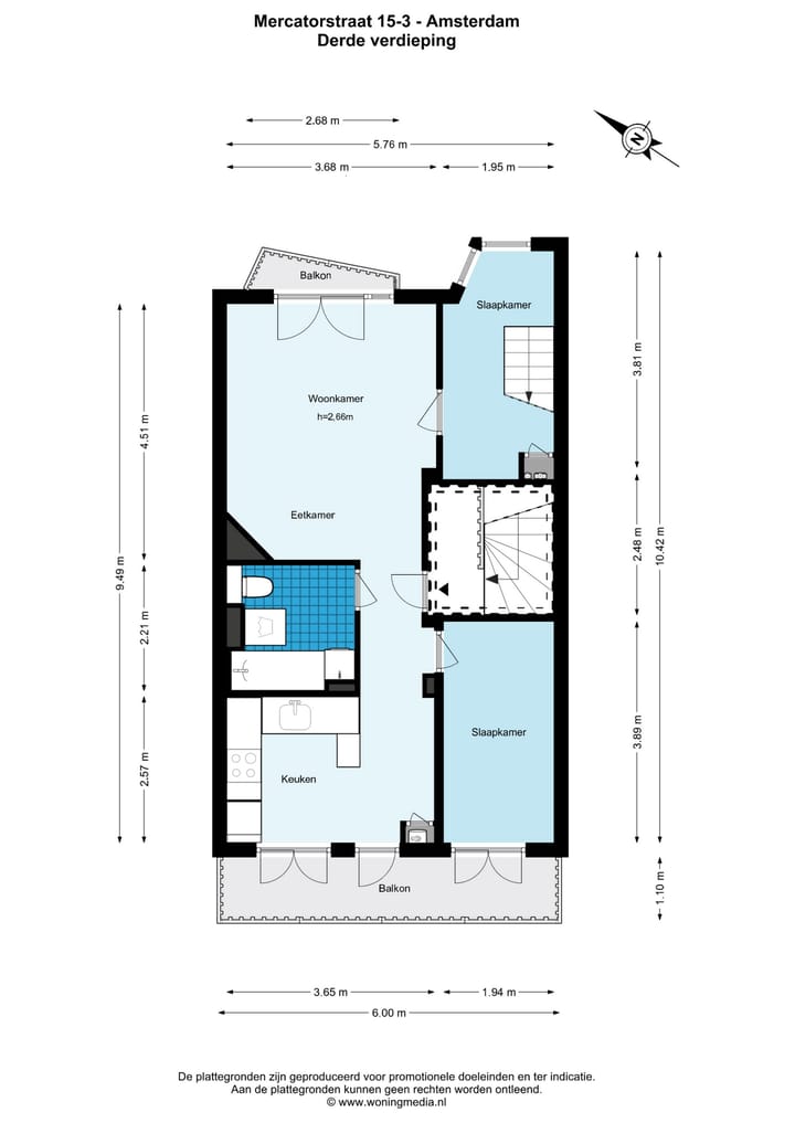 Foto 29 van Mercatorstraat 15-3