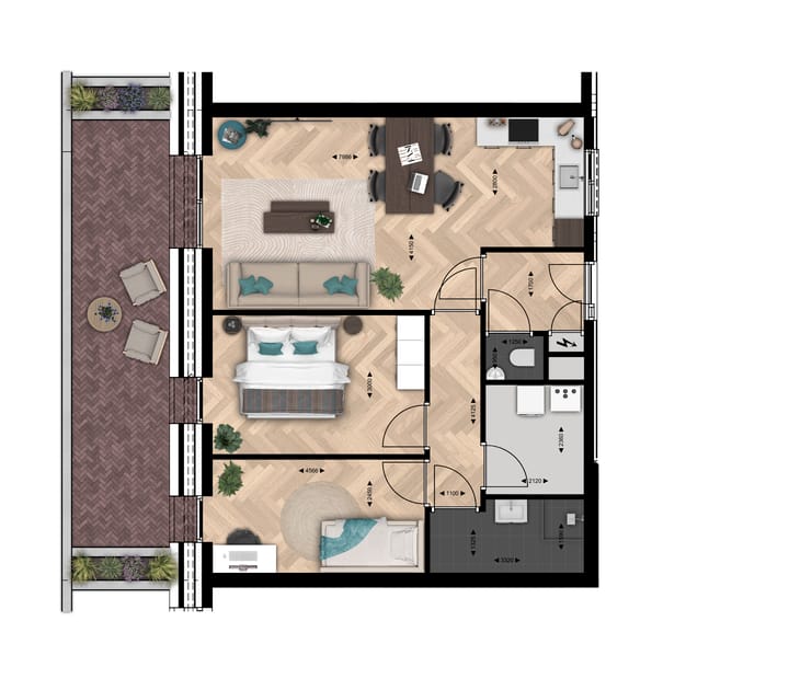 Photo 3 of APPARTEMENT TYPE D (Bouwnr. 4)