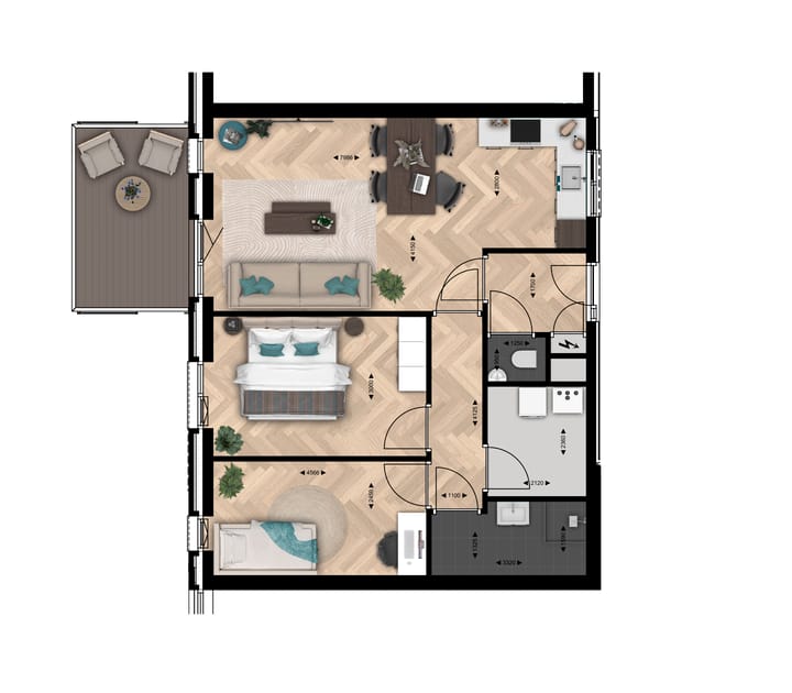 Photo 3 of APPARTEMENT TYPE D (Bouwnr. 7)