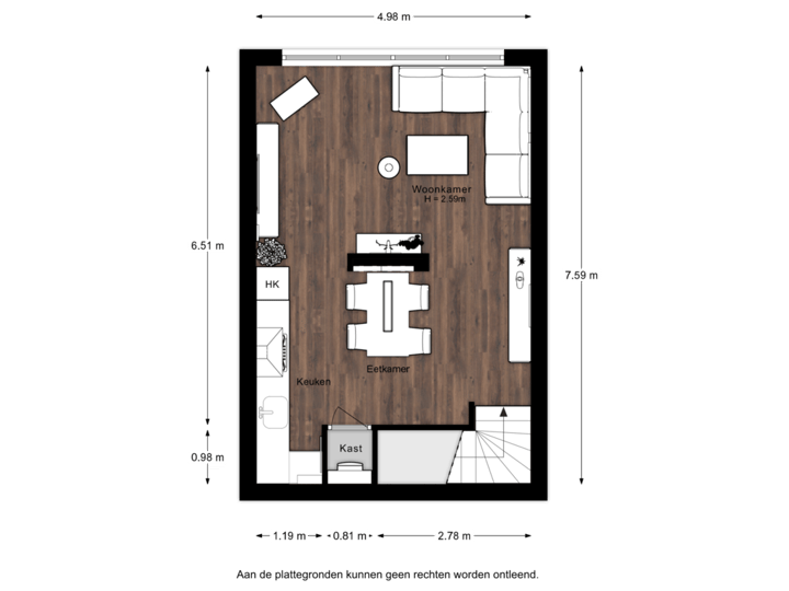 8e verdieping - Furniture