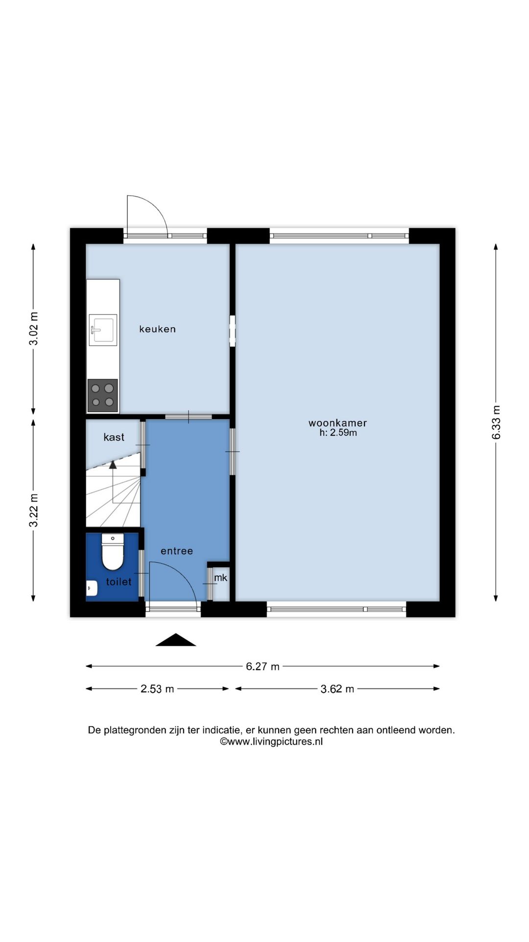 Foto 58 van Kortenaerstraat 18