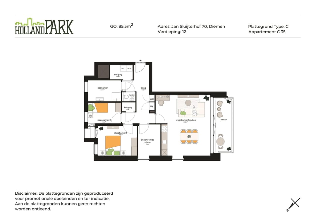 Photo 2 of Jan Sluijtershof 70