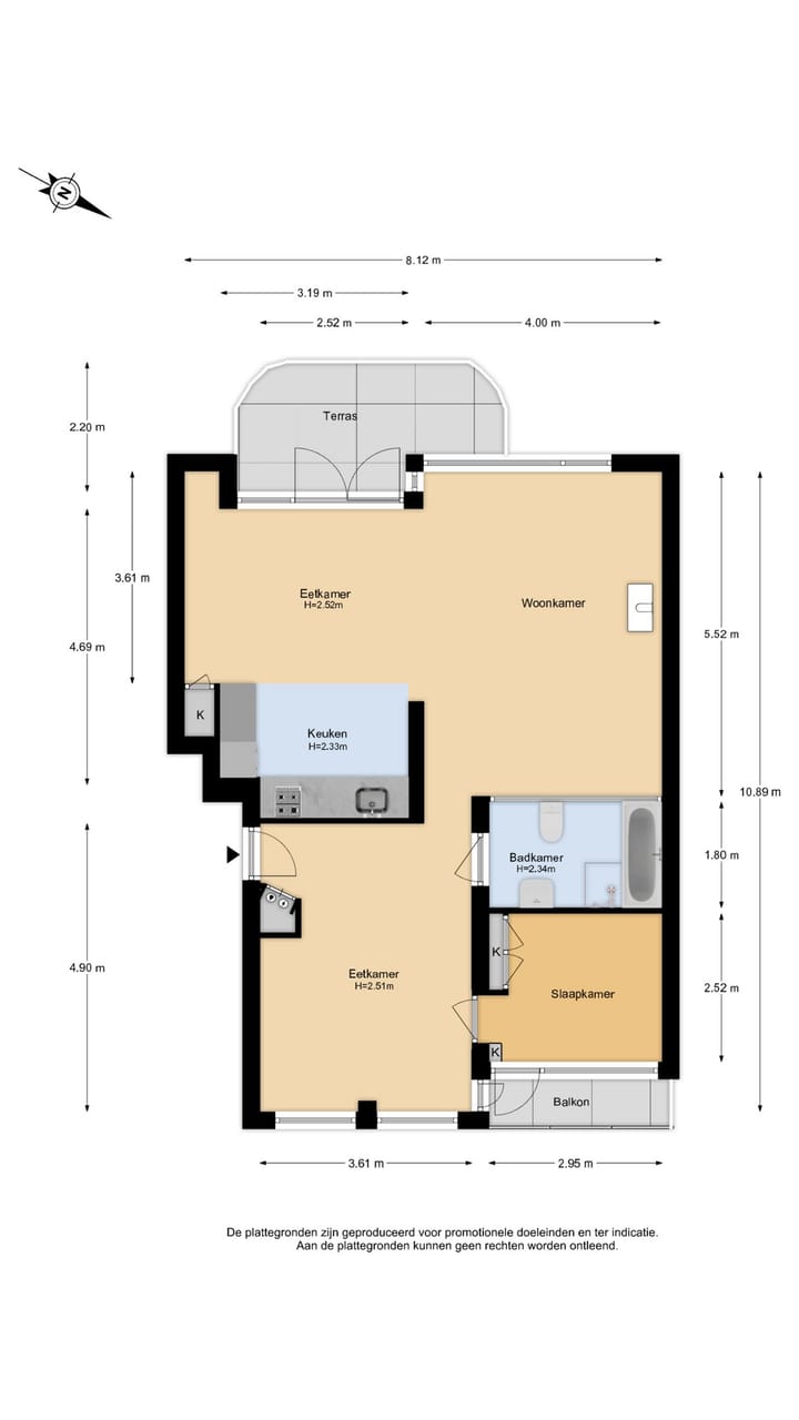 Foto 34 van Tjerk Hiddesstraat 8-F2