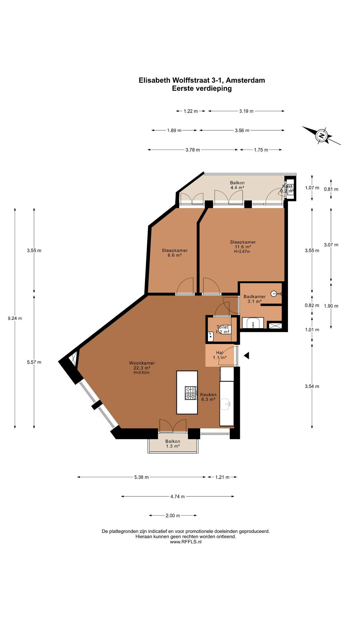 Photo 29 of Elisabeth Wolffstraat 3-1