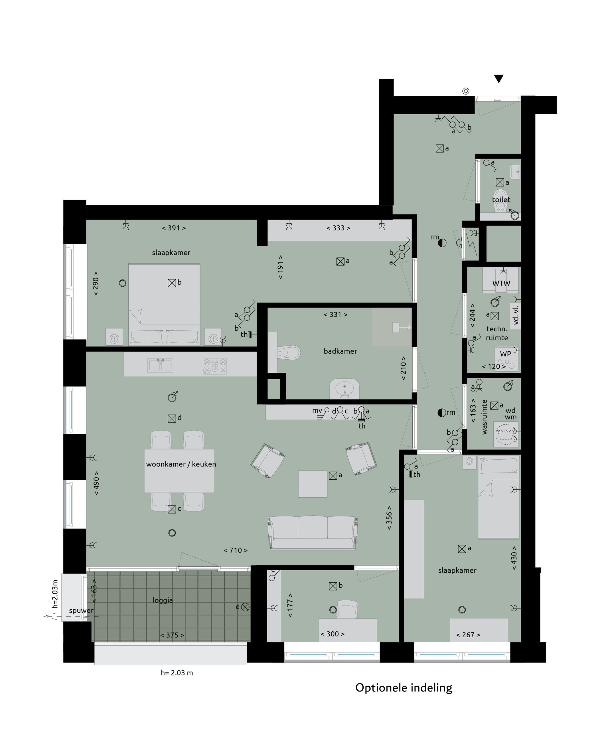 Foto 9 van Appartement (Bouwnr. 3.4)