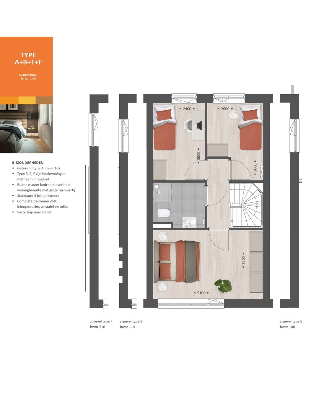 Foto 13 van Zonnebloemstraat (Bouwnr. 110)