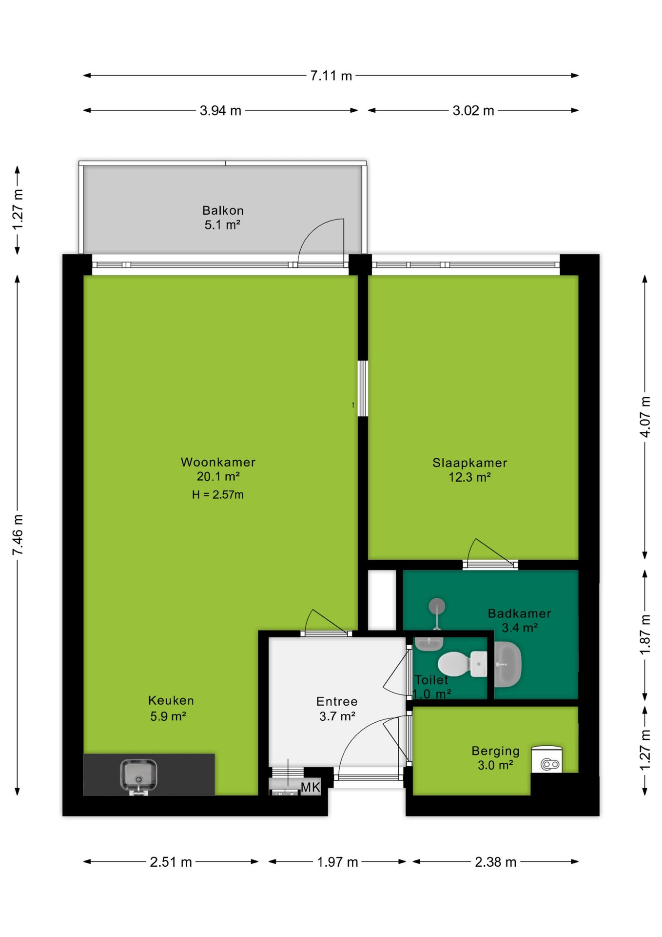 Foto 27 van Sint Ansfridusstraat 46-A