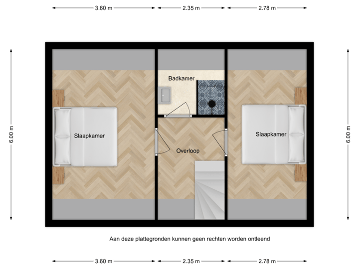Eerste verdieping Zuidwal