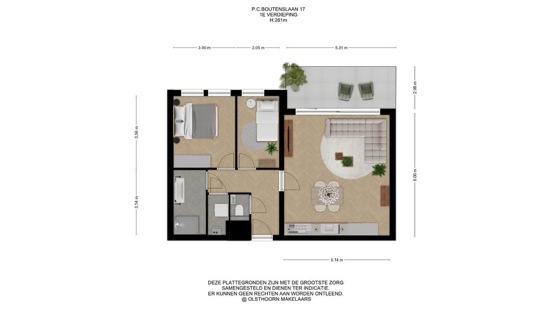 Foto 32 van P.C. Boutenslaan 17
