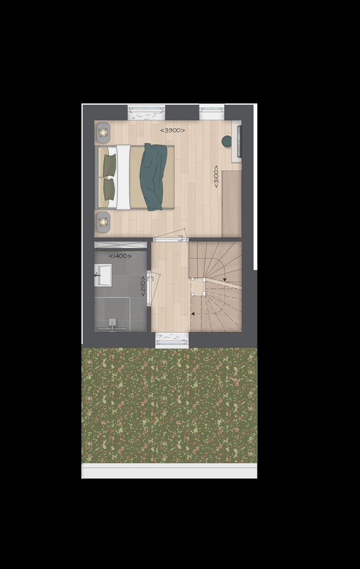 Foto 6 van Type F Tussenwoning (Bouwnr. 602)