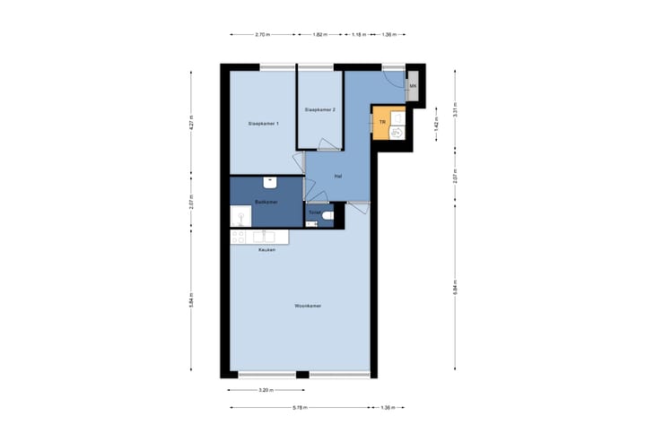 Foto 9 van Middenbaan 74-D