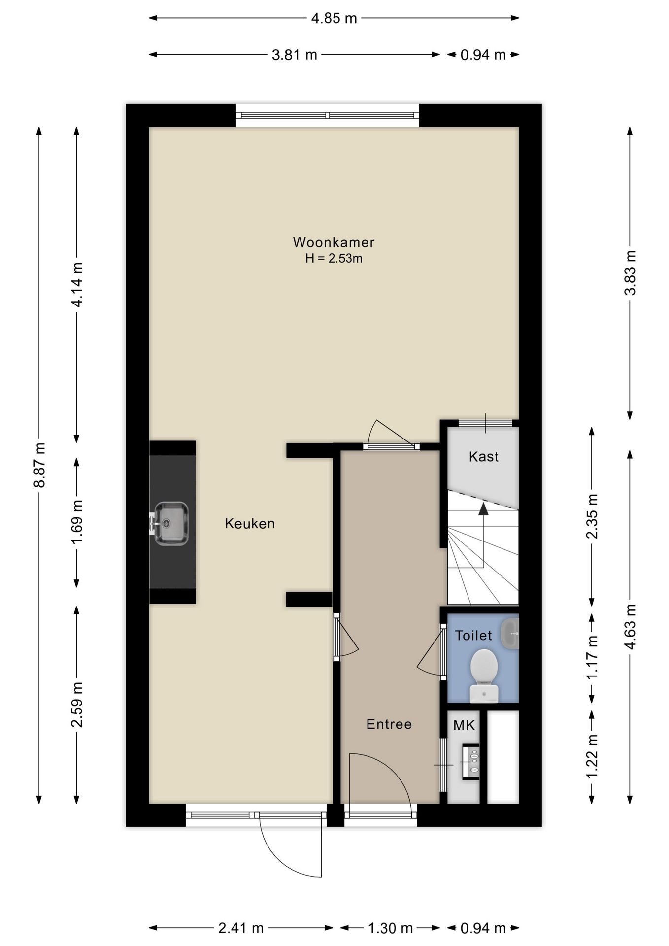 Foto 33 van Groningerstraat 105