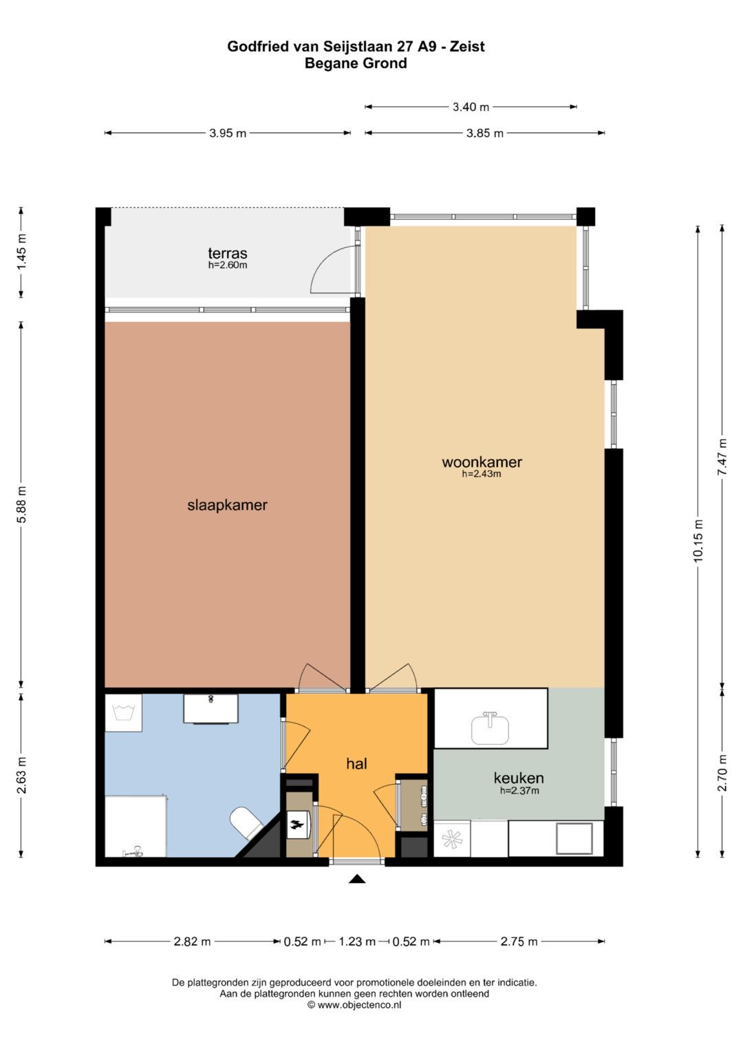 Foto 30 van Godfried van Seijstlaan 27-A9