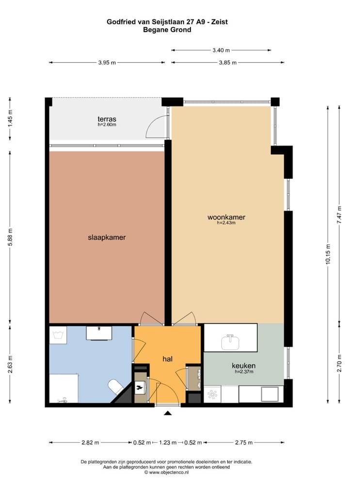 Foto 30 van Godfried van Seijstlaan 27-A9