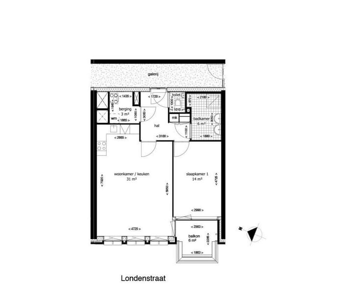 Foto 20 van Londenstraat 32