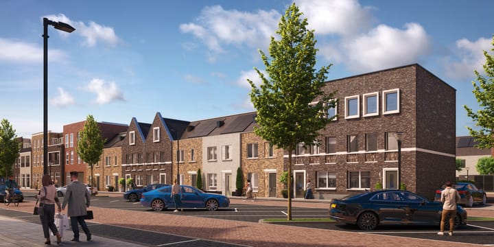 Foto 1 van Stadshuizen Arthur van Schendelstraat (Bouwnr. 48)