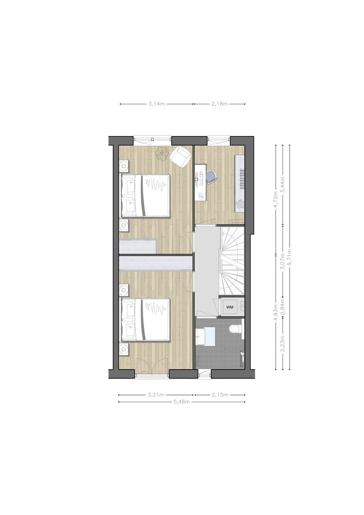 Photo 6 of Stadshuizen P.C. Hooftlaan (Bouwnr. 53)