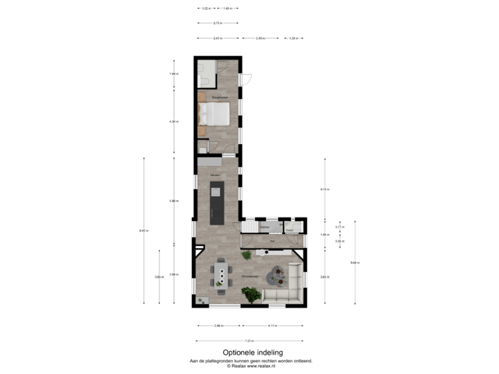 Begane grond Optioneel