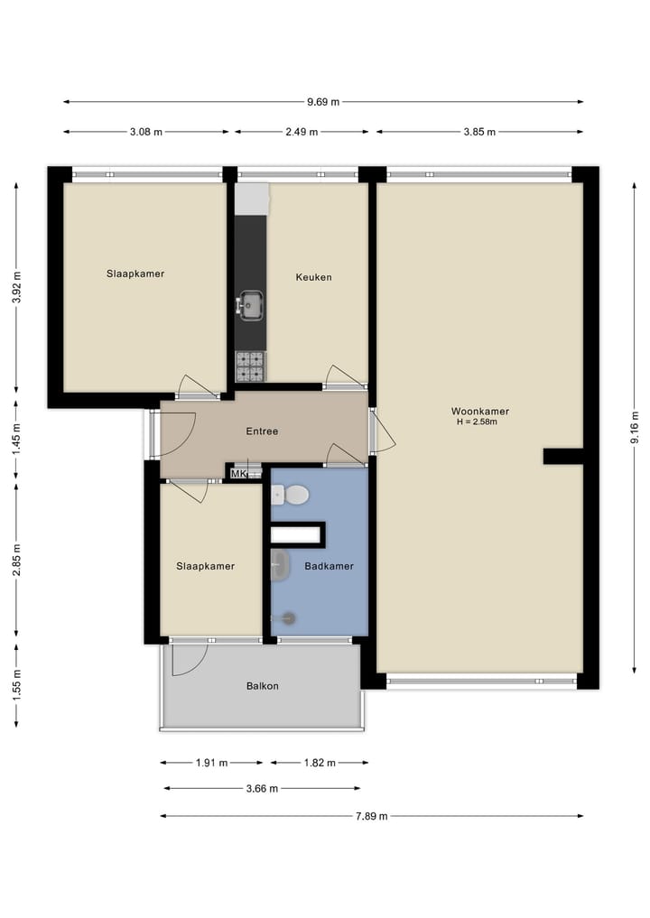 Foto 29 van Eisenhowerlaan 34