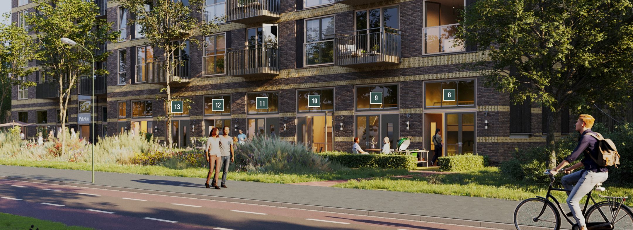 Foto 15 van Entresol woningen met tuin (Bouwnr. 13)