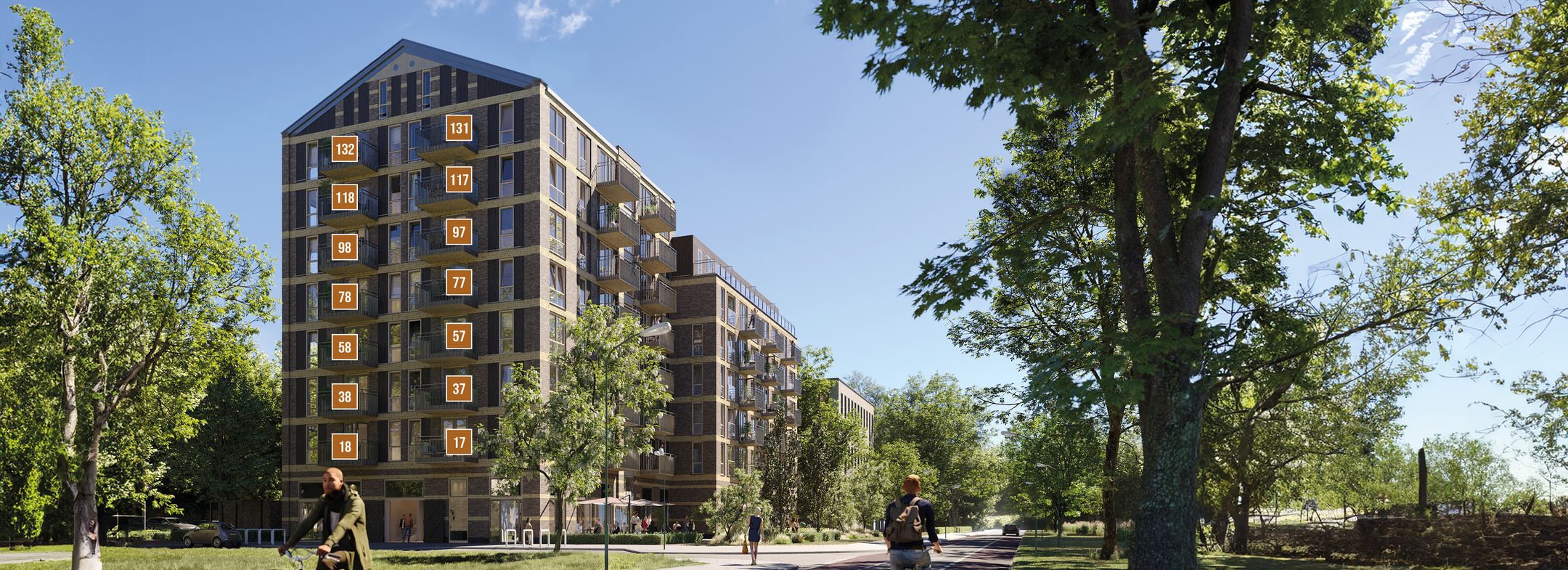 Foto 21 van Tweekamerappartement type 1 (Bouwnr. 61)