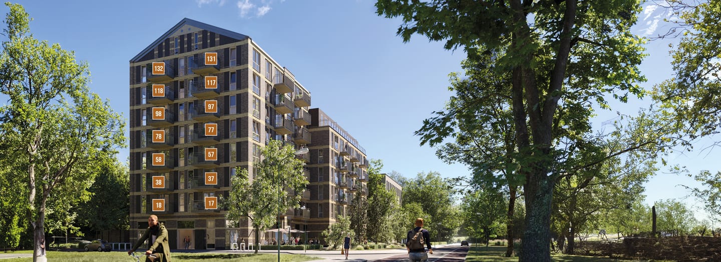 Foto 34 van Tweekamerappartement type 1 (Bouwnr. 61)